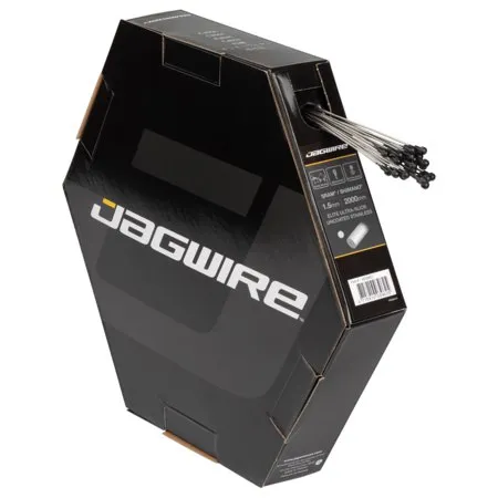 Jagwire Stainless Ultra-slick Shimano Road Bromskabel 15x2000 Mm 25 Enheter, Black, One Size Jagwire Stainless Ultra-slick Shimano Road Bromskabel 15x2000 Mm 25 Enheter, Black, One Size