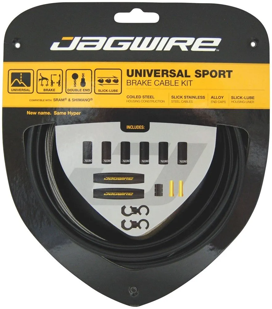 Jagwire Universel Bromskabel Set till MTB och Race, Svart Jagwire Universel Bromskabel Set till MTB och Race, Svart