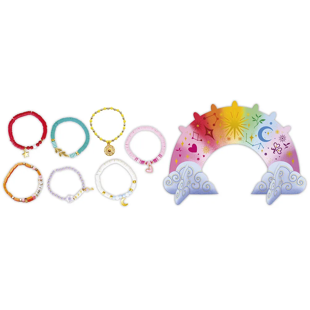 Janod 7 Armband För Veckan Med En Smyckesregnbåge, Multicolor, One Size