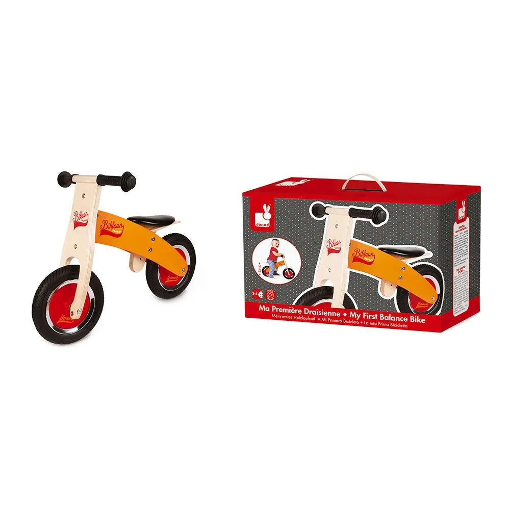 Janod Little Bikloon Balance 12´´ Springcykel Refurbished, Multicolor, 24MON-4Y Janod Little Bikloon Balance 12´´ Springcykel Refurbished, Multicolor, 24MON-4Y