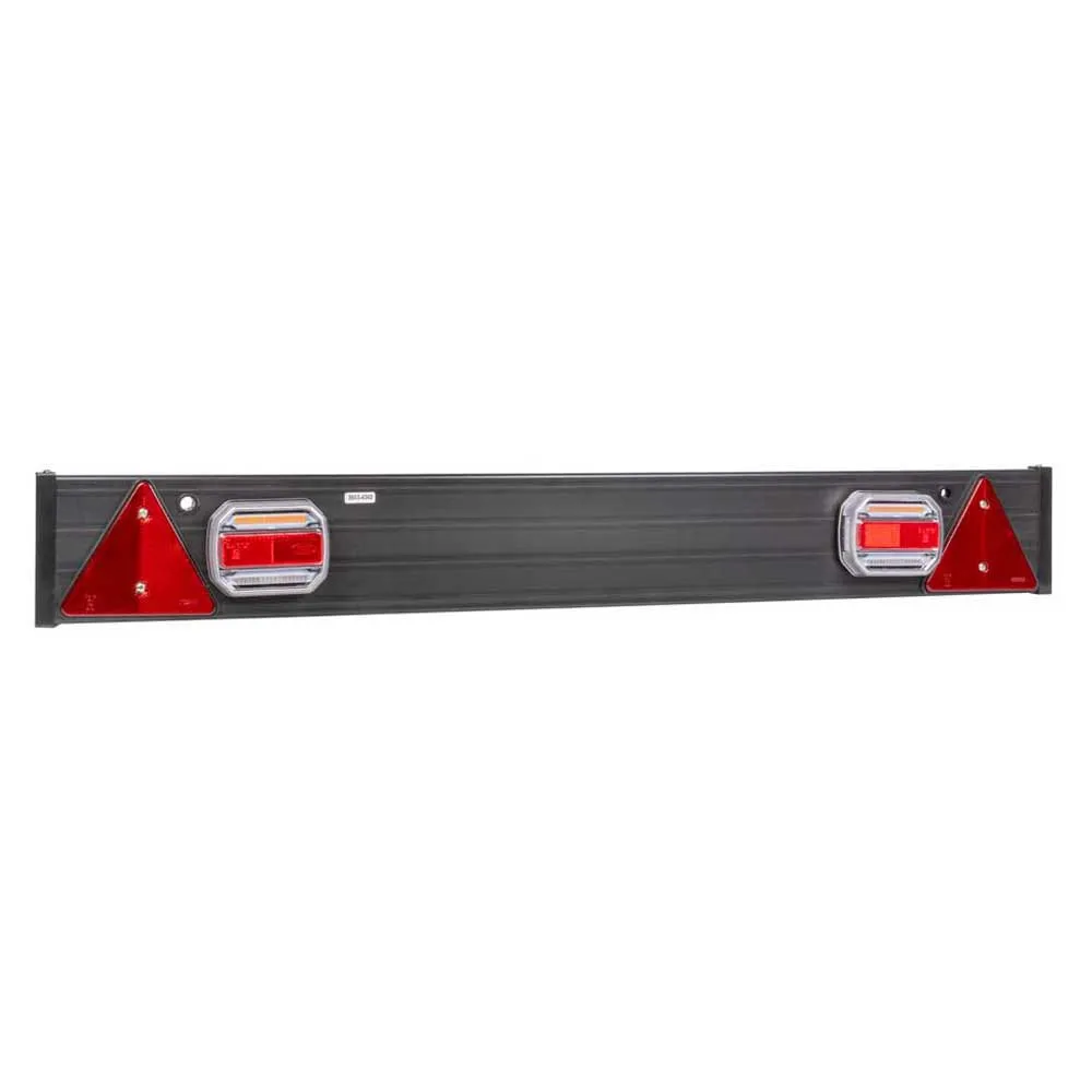 Jbm Dragkrok Med 2 Led-lampor Och 2 Reflexer, Black / green, One Size