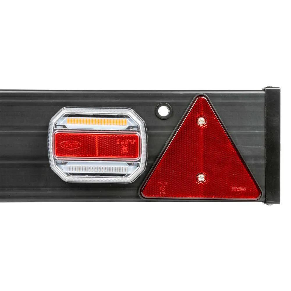 Jbm Dragkrok Med 2 Led-lampor Och 2 Reflexer, Black / green, One Size