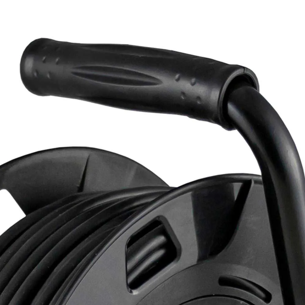 Jbm Electrical 25 M Kabeltrumma, Black, One Size Jbm Electrical 25 M Kabeltrumma, Black, One Size