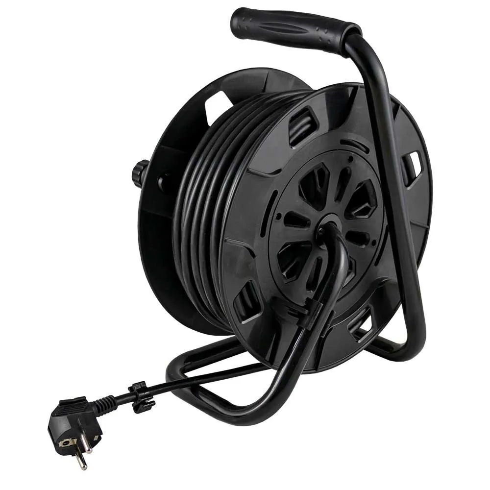 Jbm Electrical 25 M Kabeltrumma, Black, One Size Jbm Electrical 25 M Kabeltrumma, Black, One Size