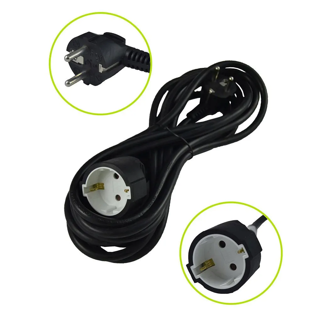 Jbm Elektrisk Förlängningssladd 10 M, Black, One Size Jbm Elektrisk Förlängningssladd 10 M, Black, One Size