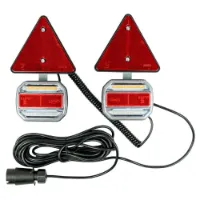 Jbm Magnetiskt Kit Med 2 Led-piloter Och 2 Reflexer Jbm Magnetiskt Kit Med 2 Led-piloter Och 2 Reflexer