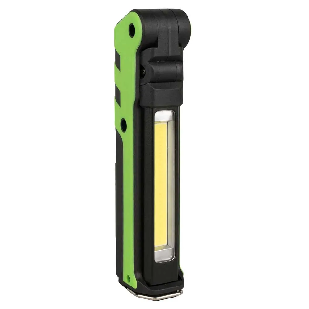 Jbm Mini Articulated Magnetic Led 360lm Ficklampa, Black / green, One Size