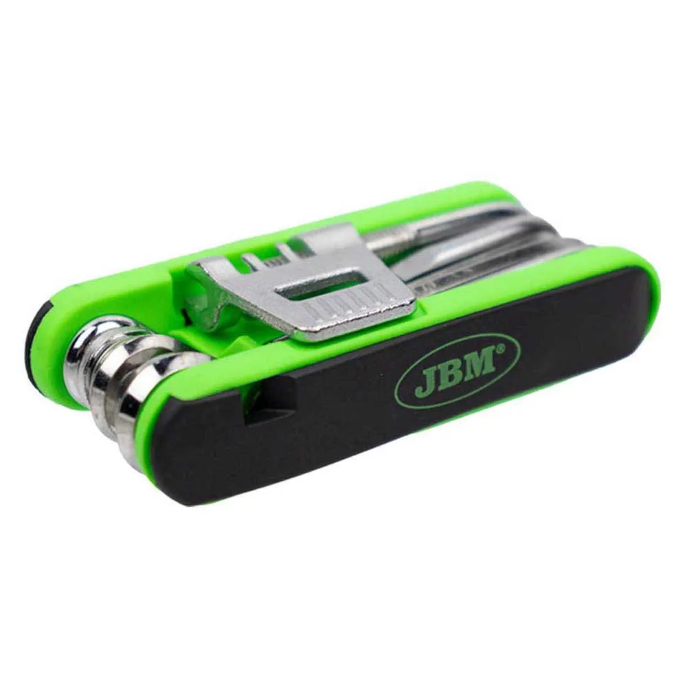 Jbm Multifunktionsverktyg För Cykelreparation, Black / green, One Size
