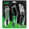 Jbm Set Med 3 Professionella Skärare, Black / green, One Size