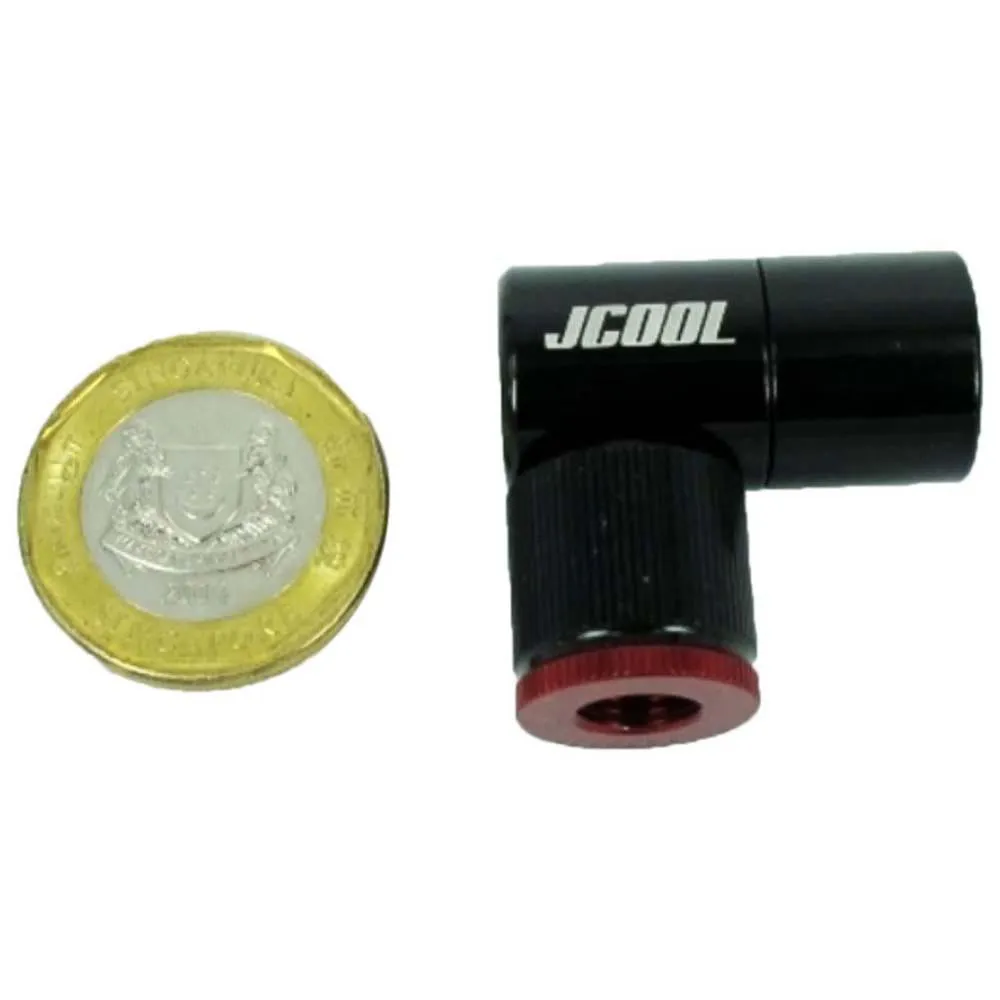 Jcool Co2 Inflator Head Adapter Pump, Black, One Size Jcool Co2 Inflator Head Adapter Pump, Black, One Size