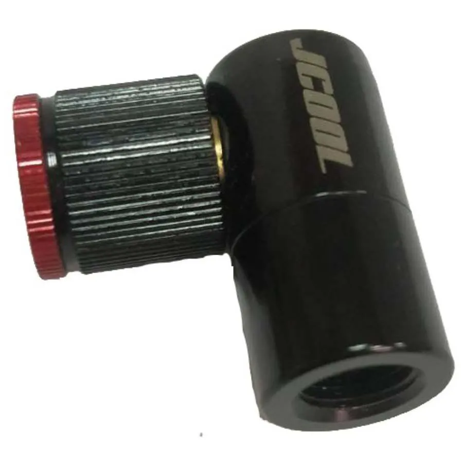 Jcool Co2 Inflator Head Adapter Pump, Black, One Size Jcool Co2 Inflator Head Adapter Pump, Black, One Size
