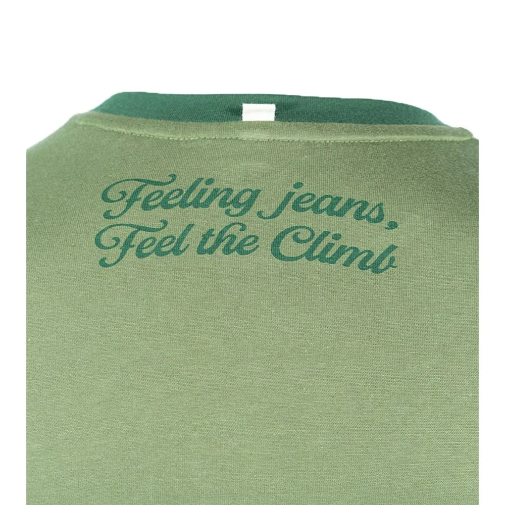 Jeanstrack Climb & Beer T-shirt Med Korta ärmar