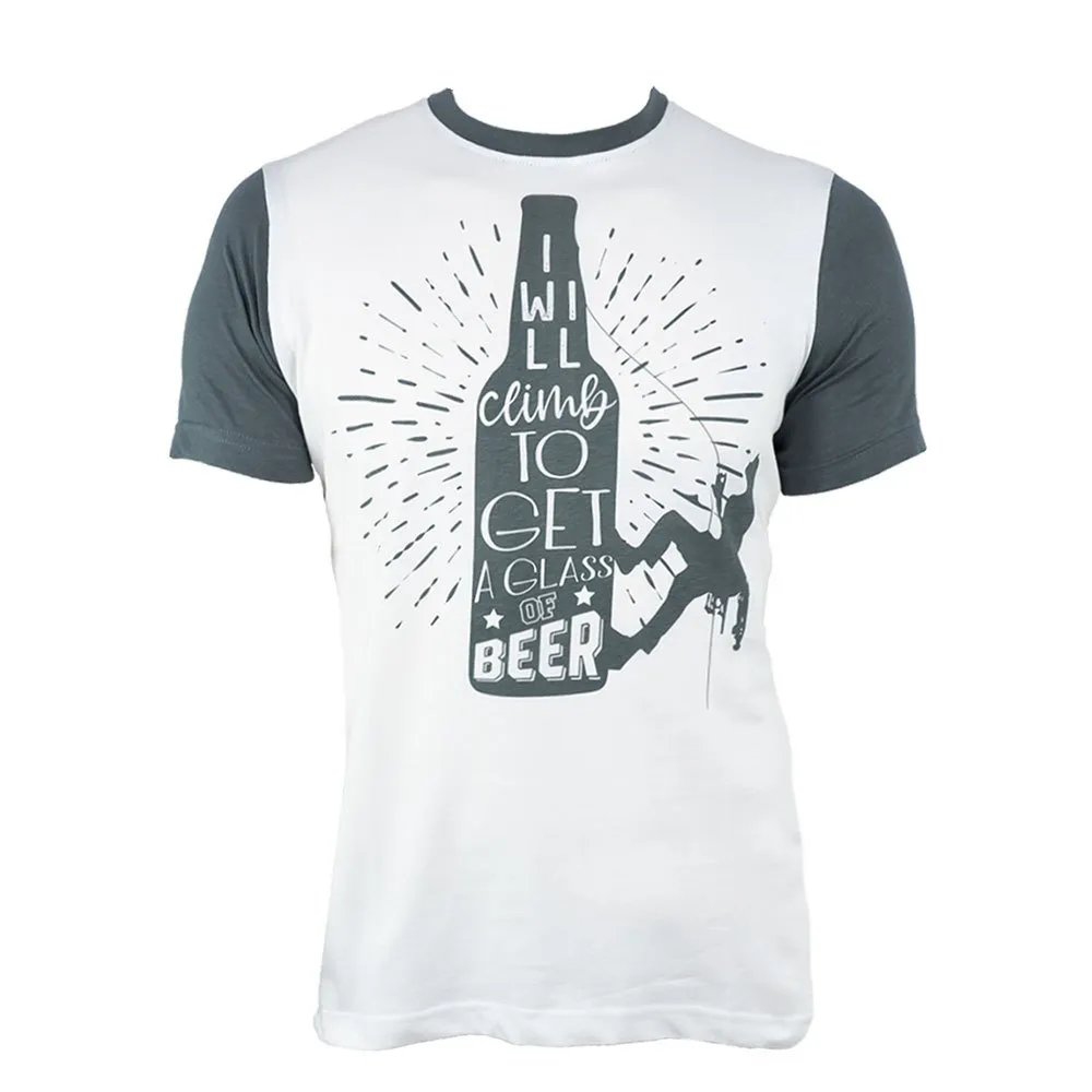 Jeanstrack Climb & Beer T-shirt Med Korta ärmar Jeanstrack Climb & Beer T-shirt Med Korta ärmar