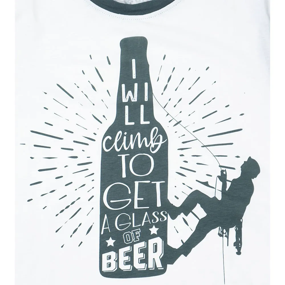 Jeanstrack Climb & Beer T-shirt Med Korta ärmar Jeanstrack Climb & Beer T-shirt Med Korta ärmar