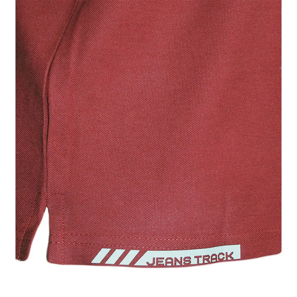 Jeanstrack Malmo Kortärmad Polotröja, Garnet, S Jeanstrack Malmo Kortärmad Polotröja, Garnet, S