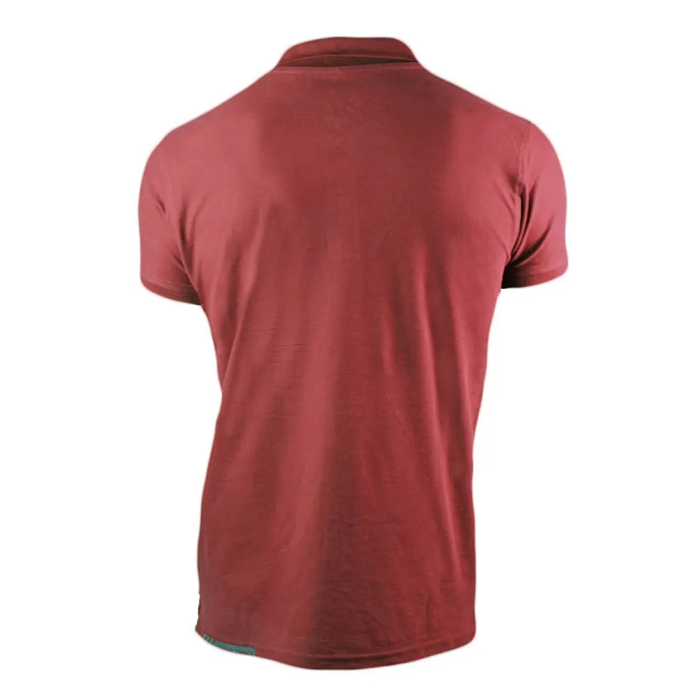 Jeanstrack Malmo Kortärmad Polotröja, Garnet, S Jeanstrack Malmo Kortärmad Polotröja, Garnet, S