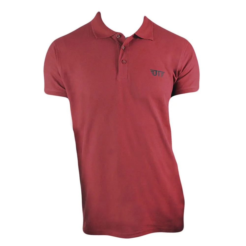 Jeanstrack Malmo Kortärmad Polotröja, Garnet, S Jeanstrack Malmo Kortärmad Polotröja, Garnet, S