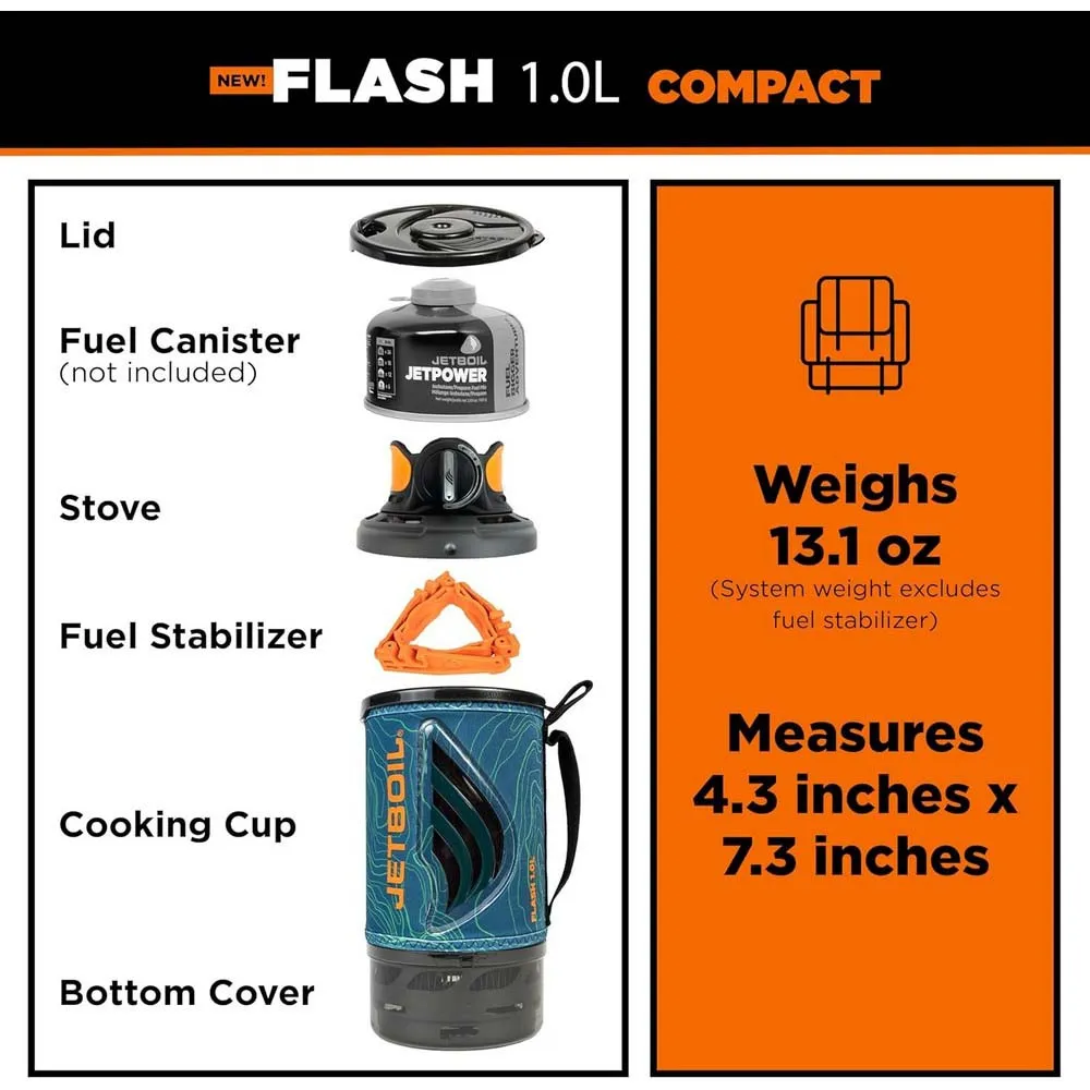Jetboil Flash 1l Campingkök