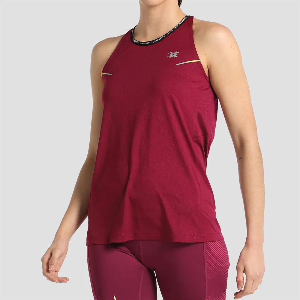 John Smith Aduna ärmlös T-shirt female, Vigore burgundy wine