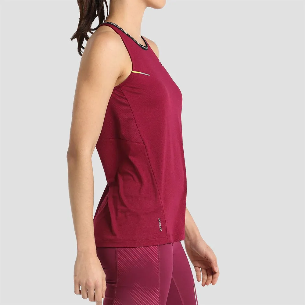 John Smith Aduna ärmlös T-shirt female, Vigore burgundy wine