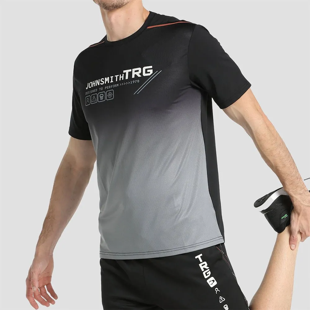 John Smith Holeo T-shirt Med Korta ärmar male, Middle gray John Smith Holeo T-shirt Med Korta ärmar male, Middle gray