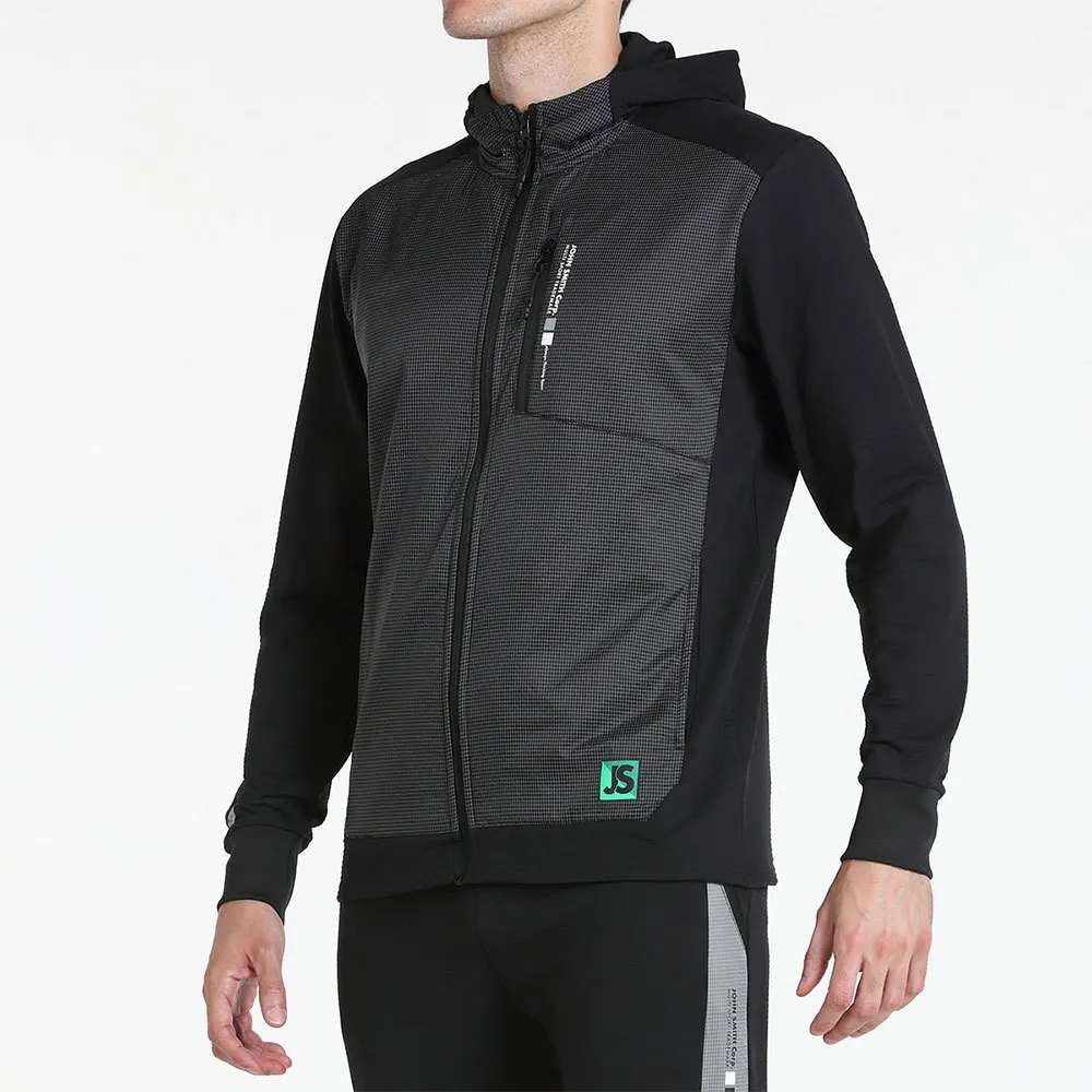 John Smith Urdir Sweatshirt Med Dragkedja male, Black John Smith Urdir Sweatshirt Med Dragkedja male, Black