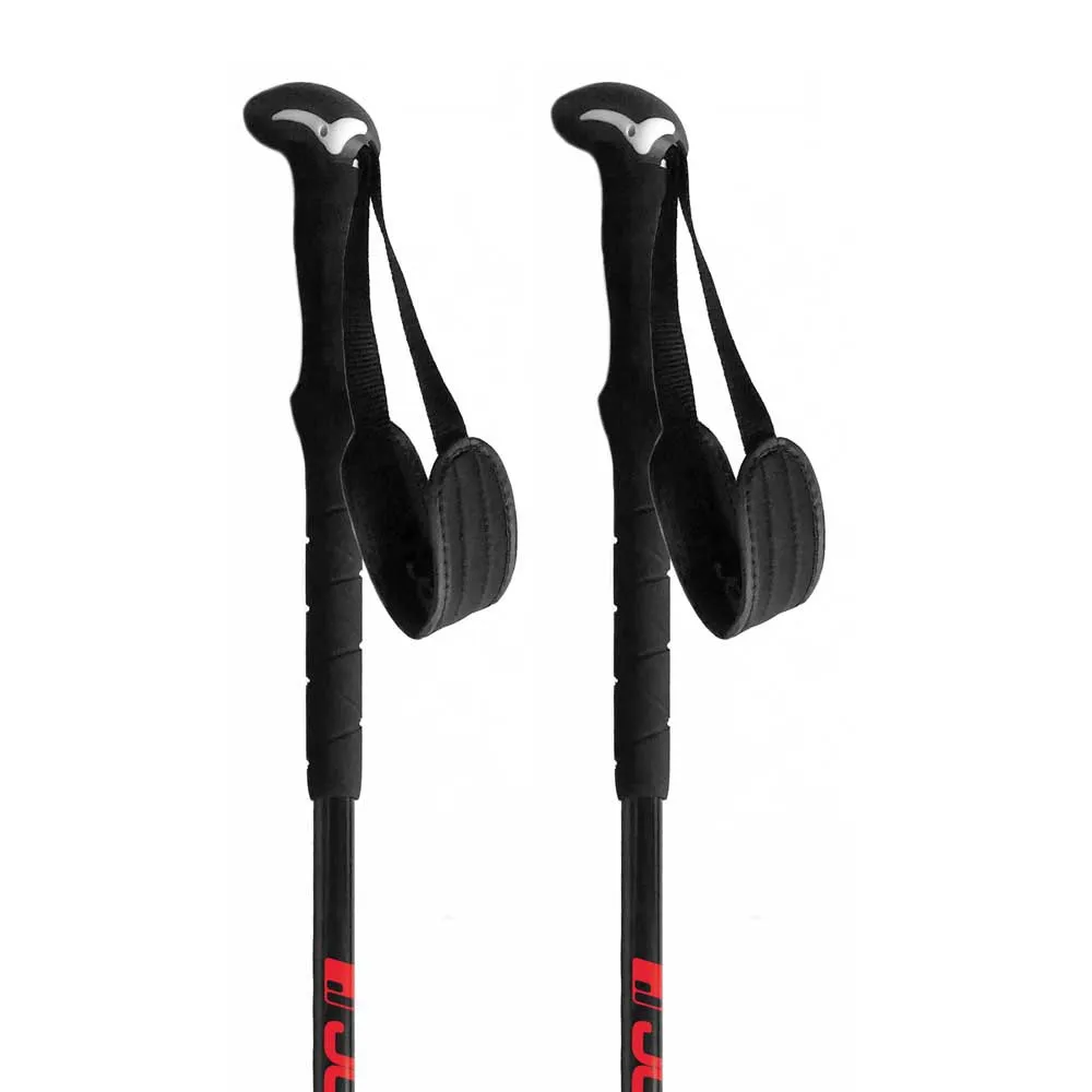 Joluvi Carbon Klamp 2.0 Stavar, Black / red, 65-135cm