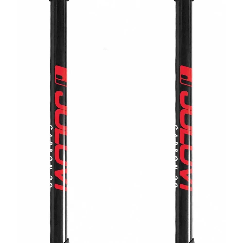 Joluvi Carbon Klamp 2.0 Stavar, Black / red, 65-135cm