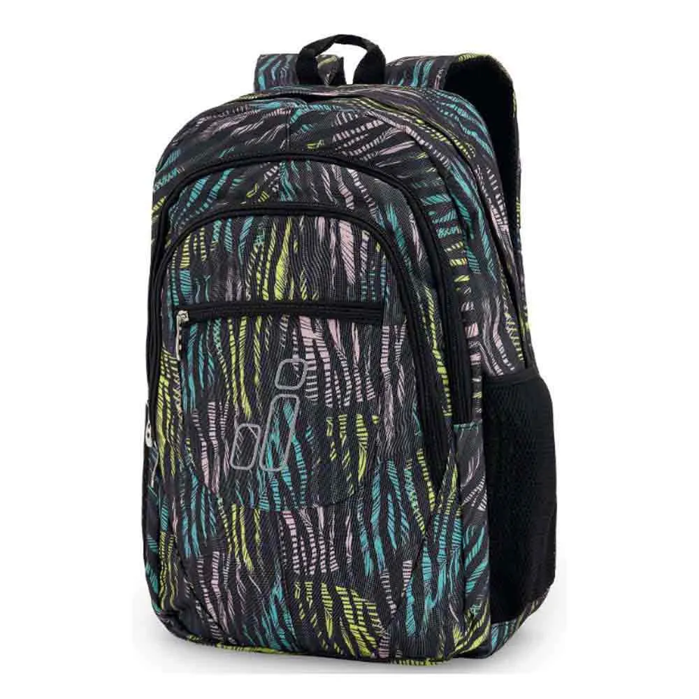Joluvi Full Prints Ryggsäck, Black / blue / yellow / pink