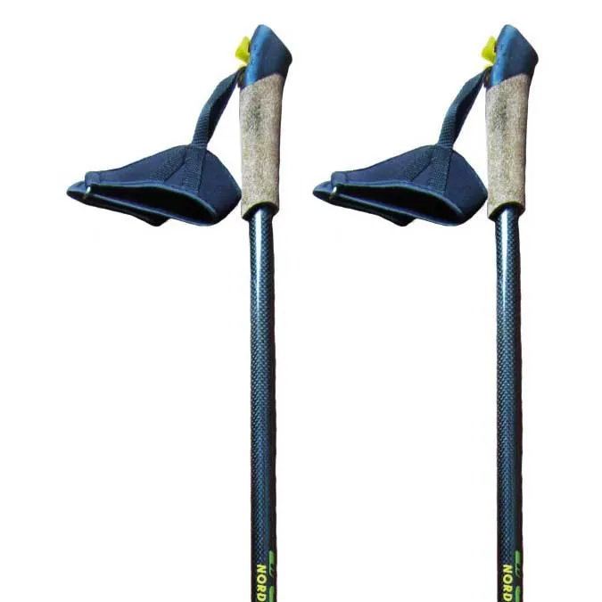 Joluvi Nordic Carbon Pro 2 Stavar, Black / blue, 85-135cm