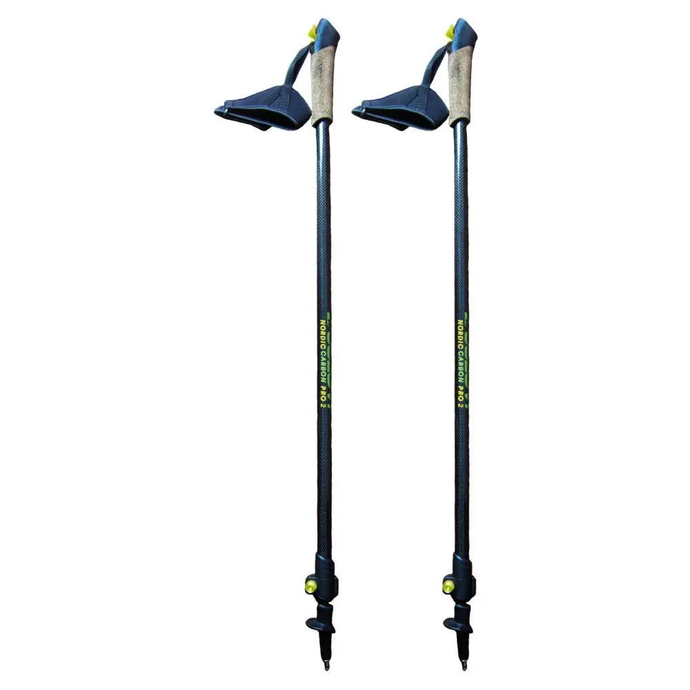 Joluvi Nordic Carbon Pro 2 Stavar, Black / blue, 85-135cm