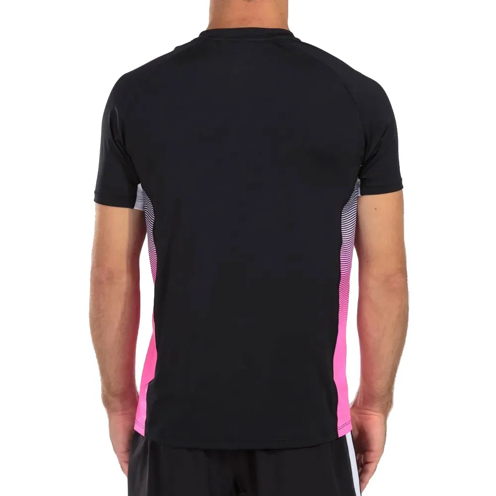 Joma Elite Vii T-shirt Med Korta ärmar male, Black / fluor pink / white