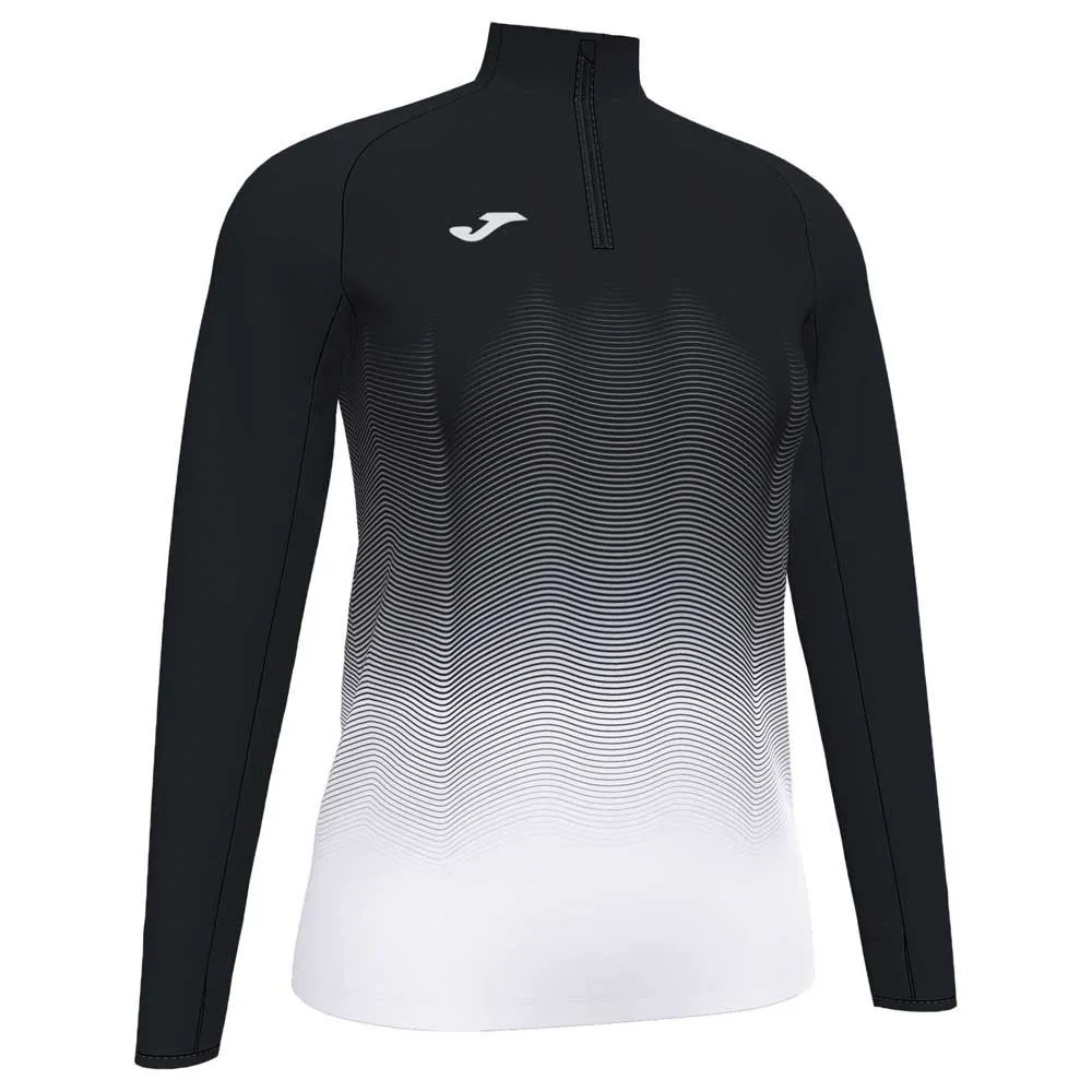 Joma Elite Vii T-shirt Med Lång ärm male, Black / white