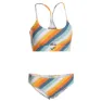 Orange / white