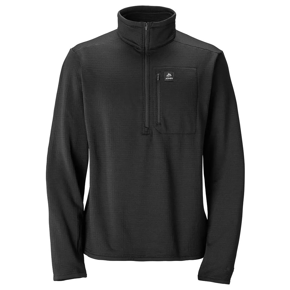 Jones Flagship Rec Grid Fleece Med Halv Dragkedja