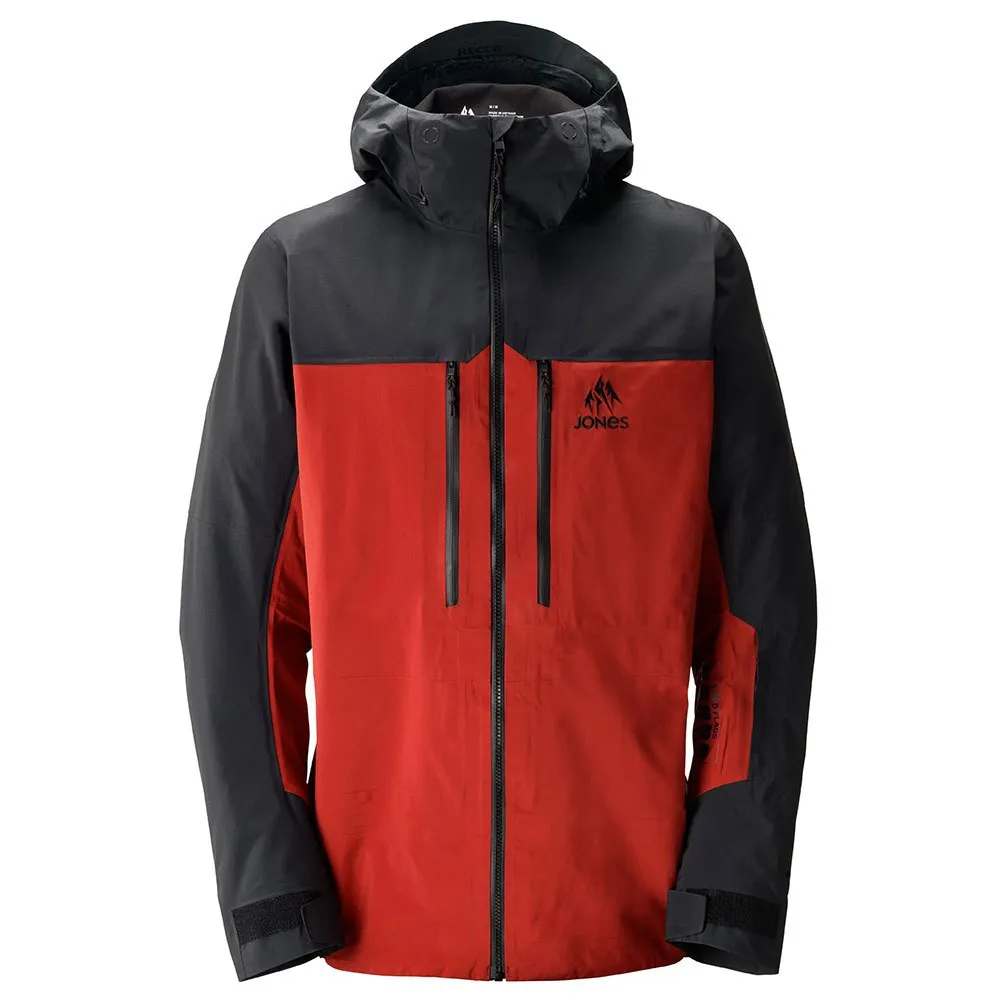 Jones Shralpinist Recycled Goretex Pro Jacka, Safety red Jones Shralpinist Recycled Goretex Pro Jacka, Safety red