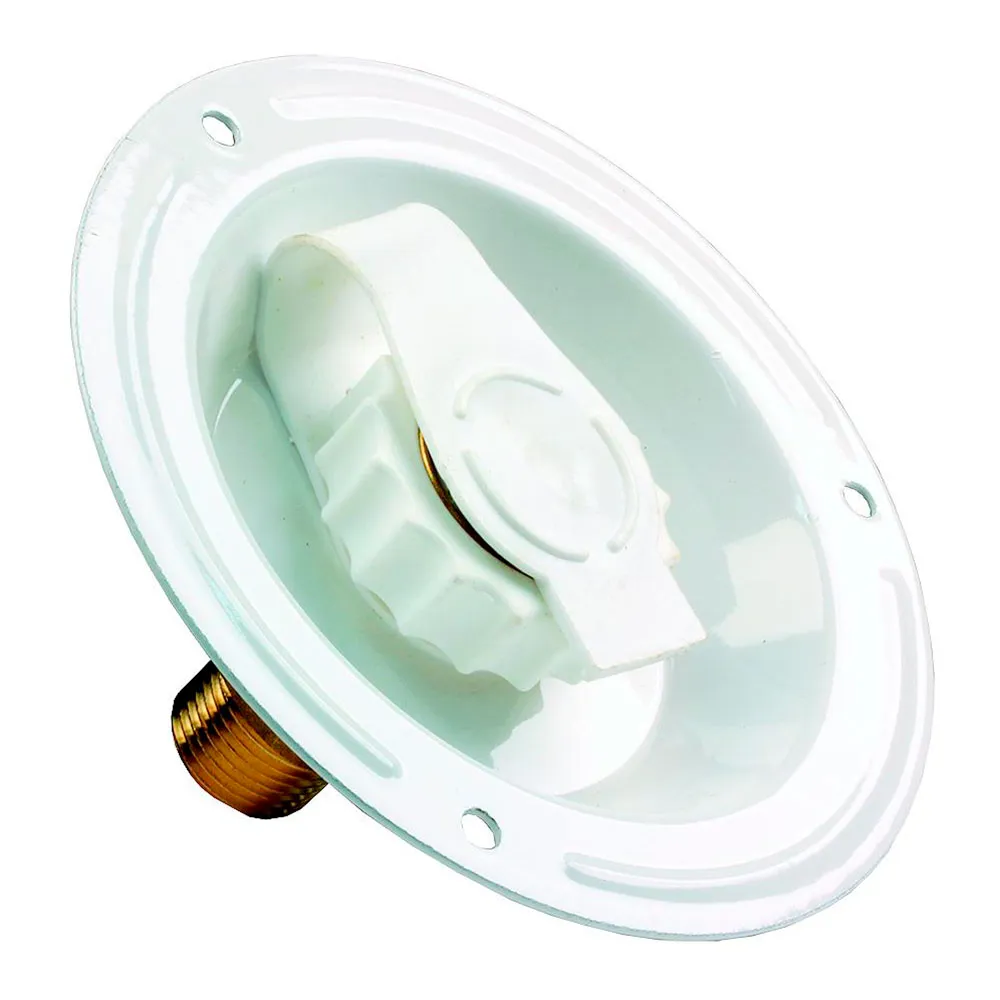 Jr Products City Vattenskål, White, 1/2 MPT