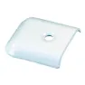 Jr Products Metall Vinylöverdrag, Polar white, 34.92 x 31.75 x 31.75mm