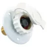 Jr Products Mpt Vattenfläns, Metal / white, 1/2"