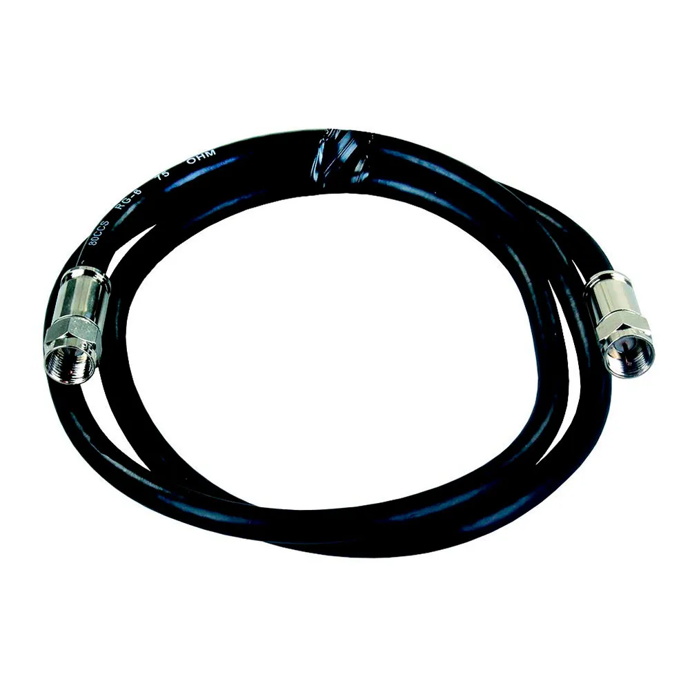 Jr Products Rg6 Extern Satellitkabel 91.44 Cm, Black, One Size Jr Products Rg6 Extern Satellitkabel 91.44 Cm, Black, One Size