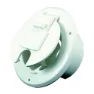 Jr Products Rund Kabellucka, Polar white, 109.53mm