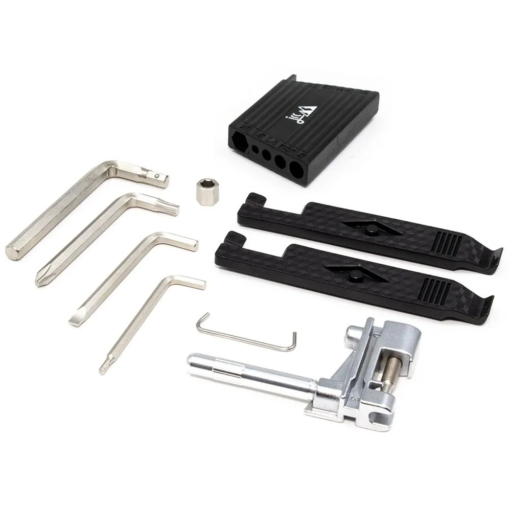 Jrc Components Flatpack Multiverktyg, Black / silver, One Size