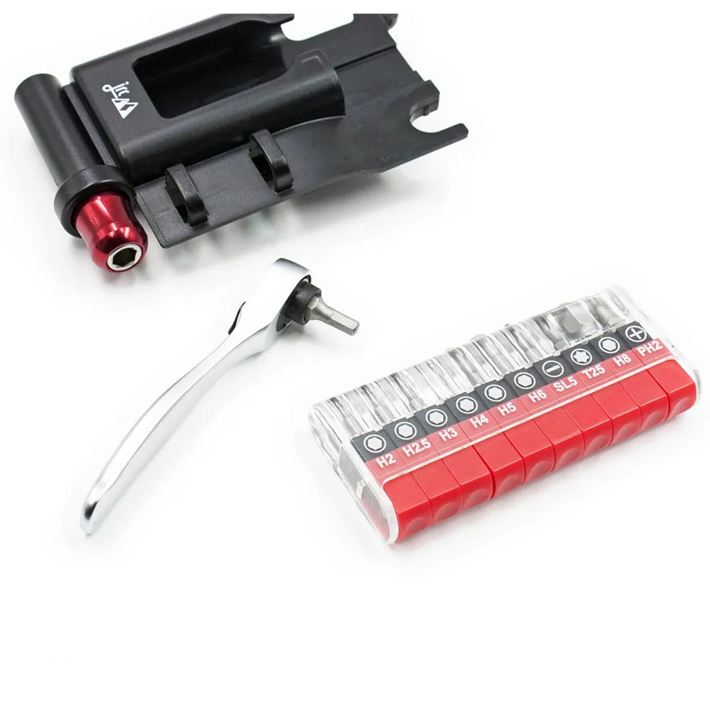Jrc Components Mini Spärrskaftsverktygssats, Black / silver, One Size