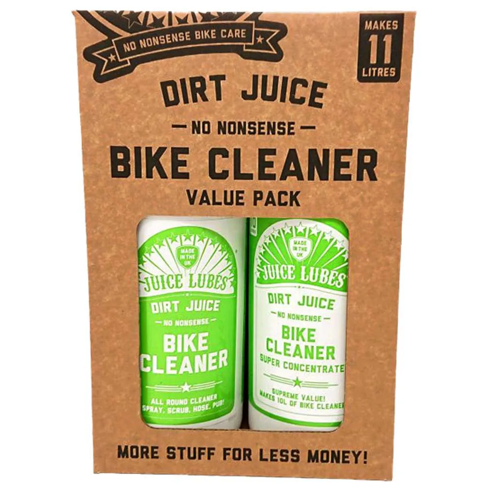 JUICE LUBES Dirt Bike Rengöringskit 1l 2 Enheter, White / green, One Size