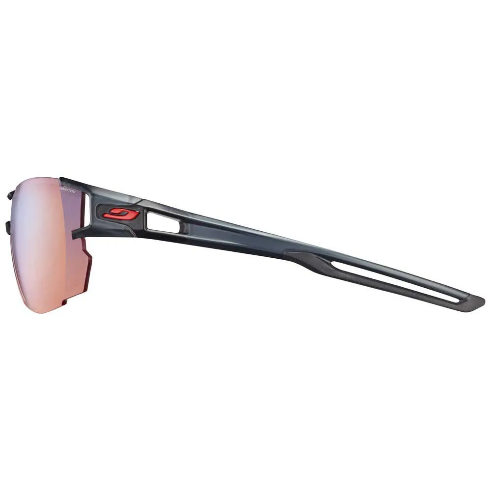 Julbo Aerolite Foto Kromatiska Solglasögon unisex, Tanslucent black / black, Red Multilayer Blue/CAT1-3 Julbo Aerolite Foto Kromatiska Solglasögon unisex, Tanslucent black / black, Red Multilayer Blue/CAT1-3