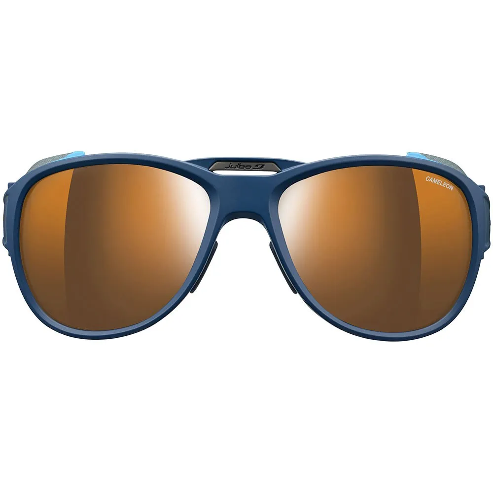 Julbo Explorer 2.0 Reactiv Cameleon Foto Kromatiska Solglasögon, Mat blue / cyan blue, Reactiv Cameleon Brown/CAT2-4 Julbo Explorer 2.0 Reactiv Cameleon Foto Kromatiska Solglasögon, Mat blue / cyan blue, Reactiv Cameleon Brown/CAT2-4
