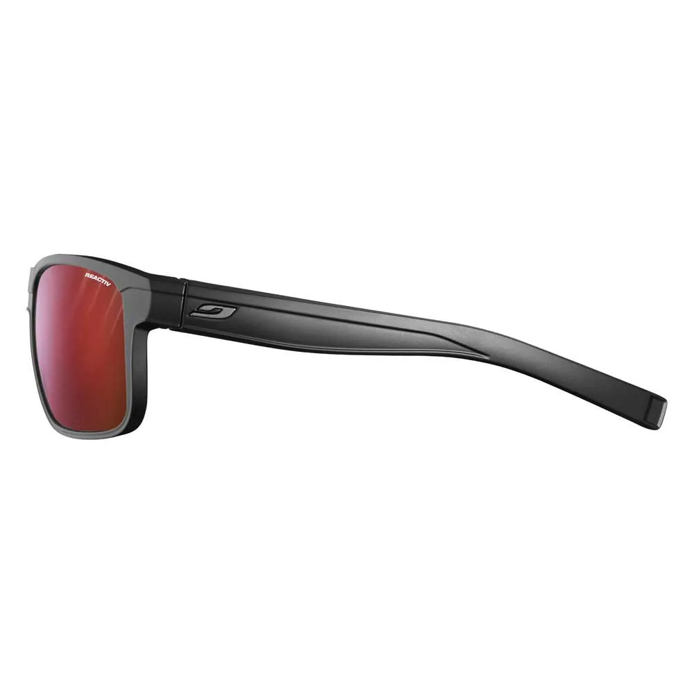 Julbo Renegade Fotokromatiska Polariserade Solglasögon, Black / dark red, Reactiv/CAT0-3 HC