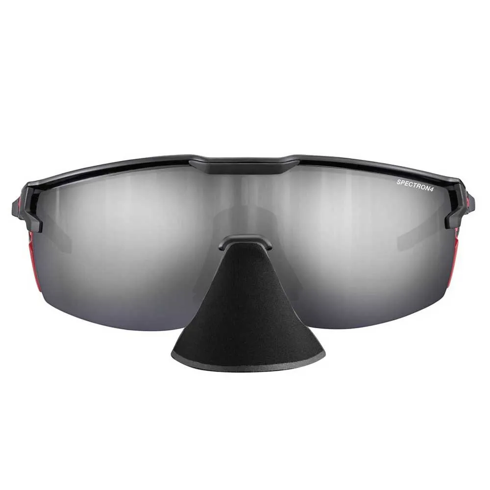 Julbo Ultimate Cover Solglasögon, Black / orange / brown flash silver, Spectron/CAT4 Julbo Ultimate Cover Solglasögon, Black / orange / brown flash silver, Spectron/CAT4