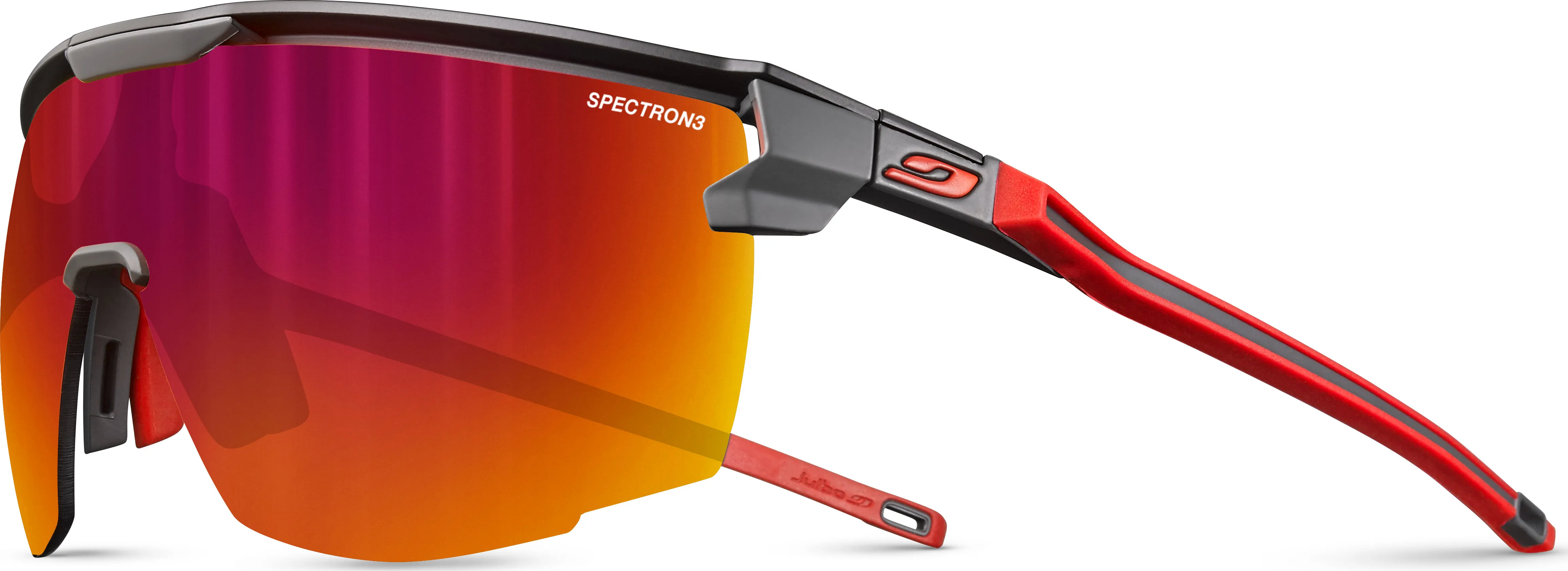 Julbo Ultimate Spectron 3, Matt Black/Red, One Size