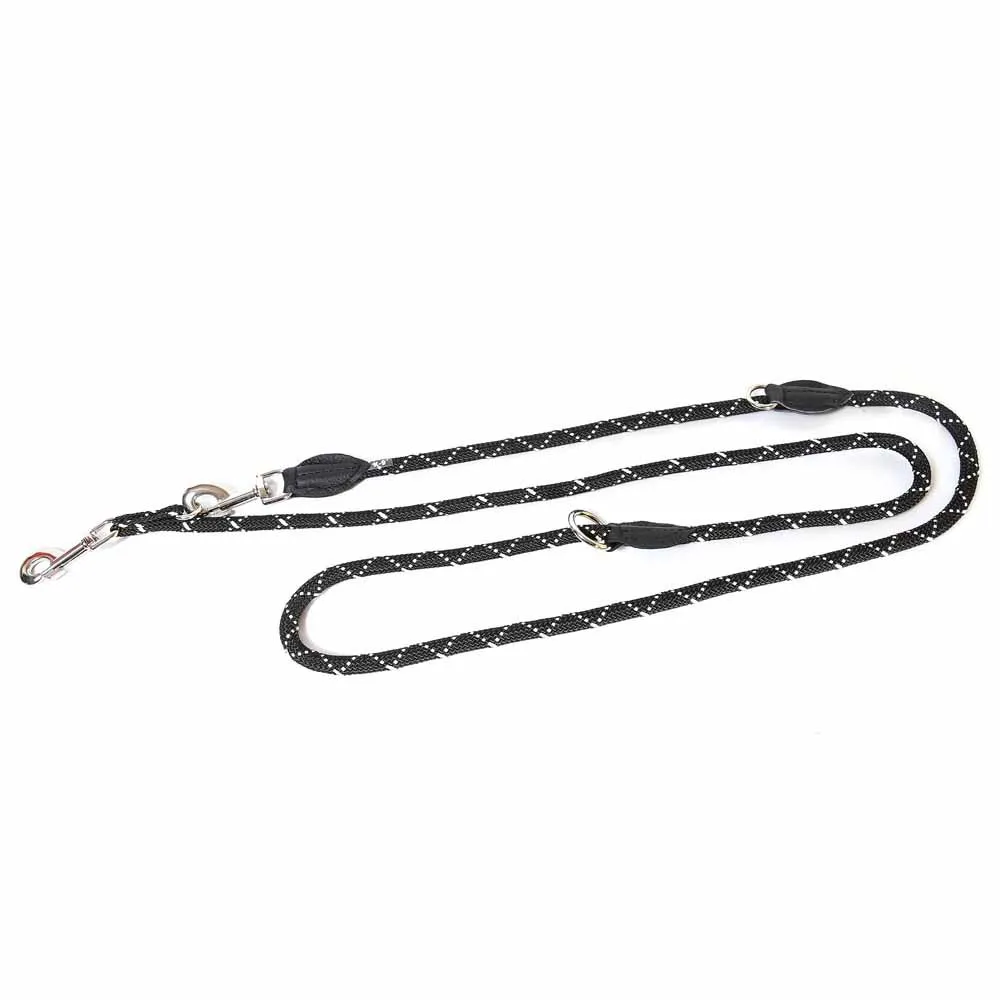 Julius K-9 Hundkoppel 12 Mm, Black, 220cm